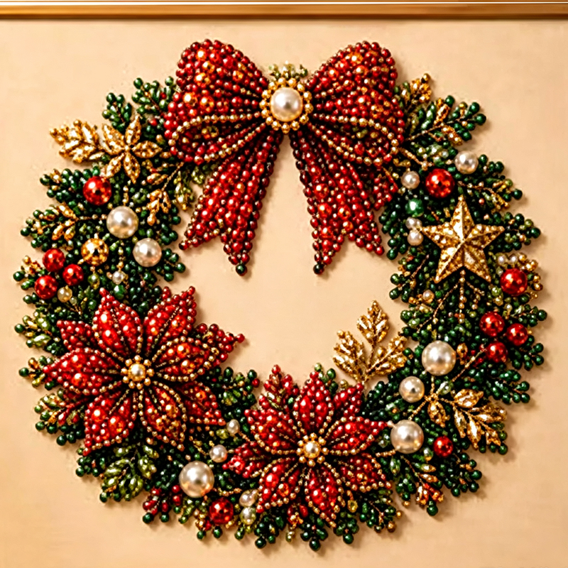 🎨💎Christmas Pearl & Rhinestone Painting Kit