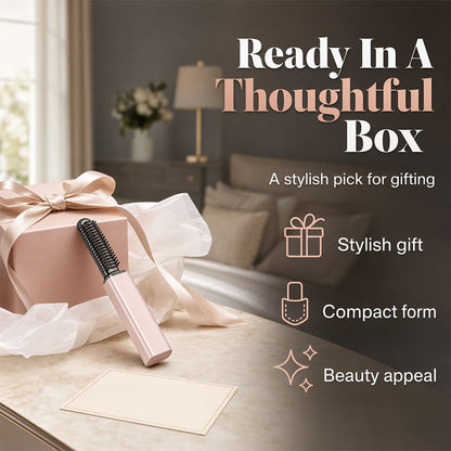 ⏳🔥LIMITED-TIME 50% OFF! ⏰✨ Portable Wireless Mini Hair Styler – Tame Flyaways & Frizz in Seconds – Perfect for Bang Touch-Ups On the Go! 💇‍♀️