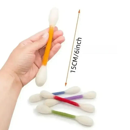 😺BORED CAT? FIX IT FAST!😺 Interactive Swab Toy – Premium Catnip, Durable Felt, Dental Care – Kicks, Chases & Pounces! 🐾