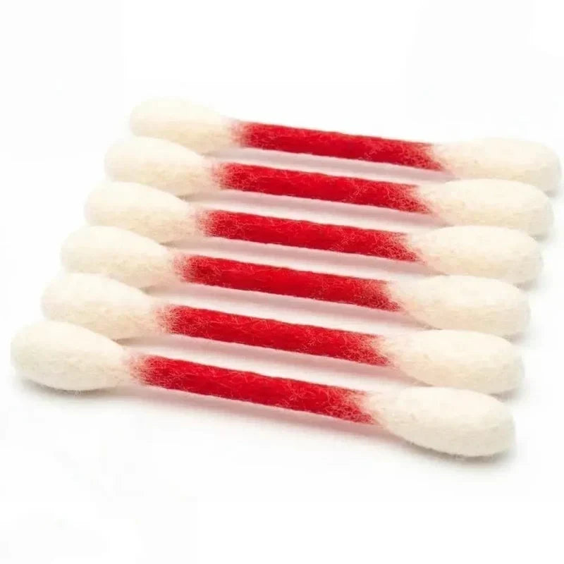 😺BORED CAT? FIX IT FAST!😺 Interactive Swab Toy – Premium Catnip, Durable Felt, Dental Care – Kicks, Chases & Pounces! 🐾