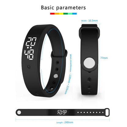 ⌚ 50% OFF NOW! ❤️ SmartSense Smartband – Fitness Tracker, Heart Rate & Step Counter – Ideal for Daily Health 🏃