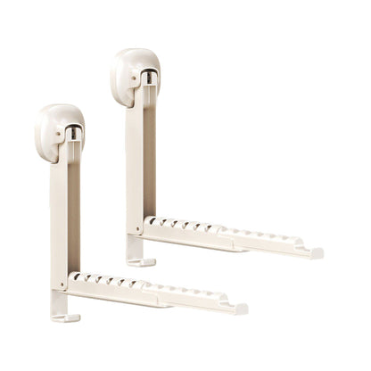 📢📢50% OFF !! ⏰Suction Cup Extendable Folding Drying Rack