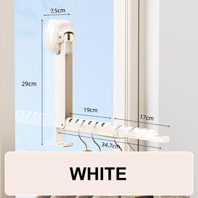 📢📢50% OFF !! ⏰Suction Cup Extendable Folding Drying Rack