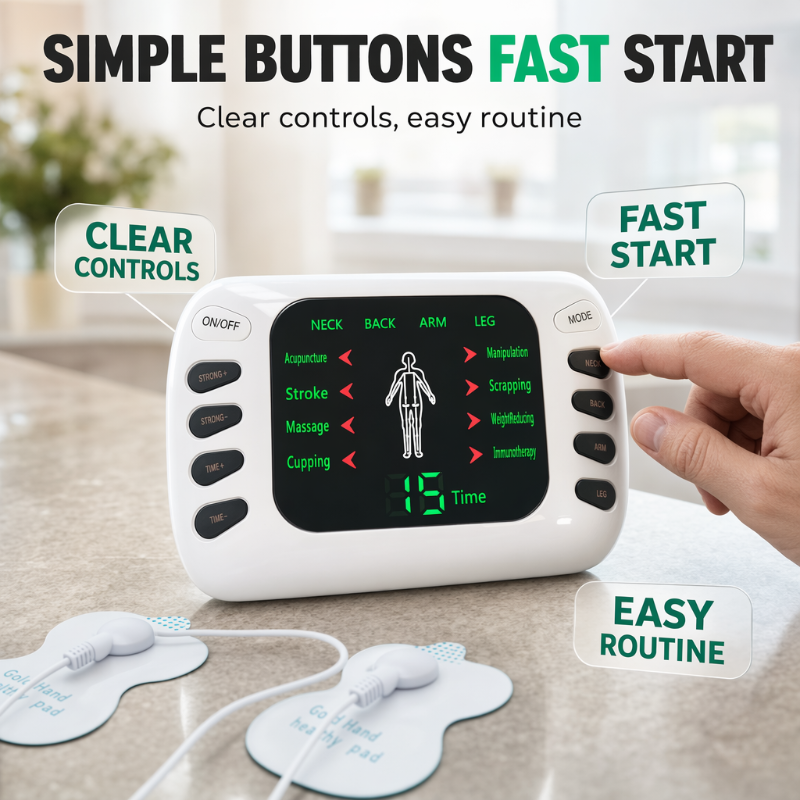 📢📢50% OFF !! ⏰Portable Electric Massage Device for Fatigue Relief