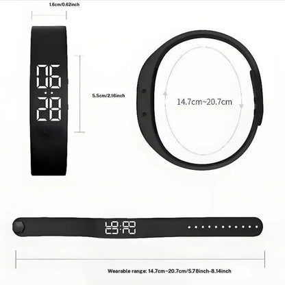 ⌚ 50% OFF NOW! ❤️ SmartSense Smartband – Fitness Tracker, Heart Rate & Step Counter – Ideal for Daily Health 🏃