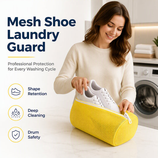 🔥Hot Sale 50% OFF✨⚡ 50K+ SOLD! 🎁Mesh Shoe Washing Bag for Laundry Machine