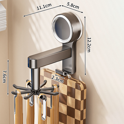 📢📢50% OFF !! ⏰Rotating Suction Cup Kitchen Hook