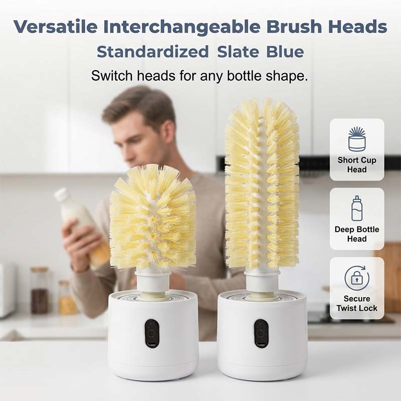 📢📢50% OFF !! ⏰Electric Rotary Cup Brush with Suction Base