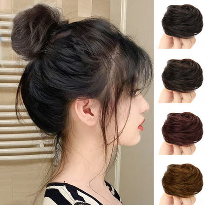 🎀Buy 2 Get 1 Free🔥Instant Color Hair Bun Extension – Voluminous Hair Scrunchie