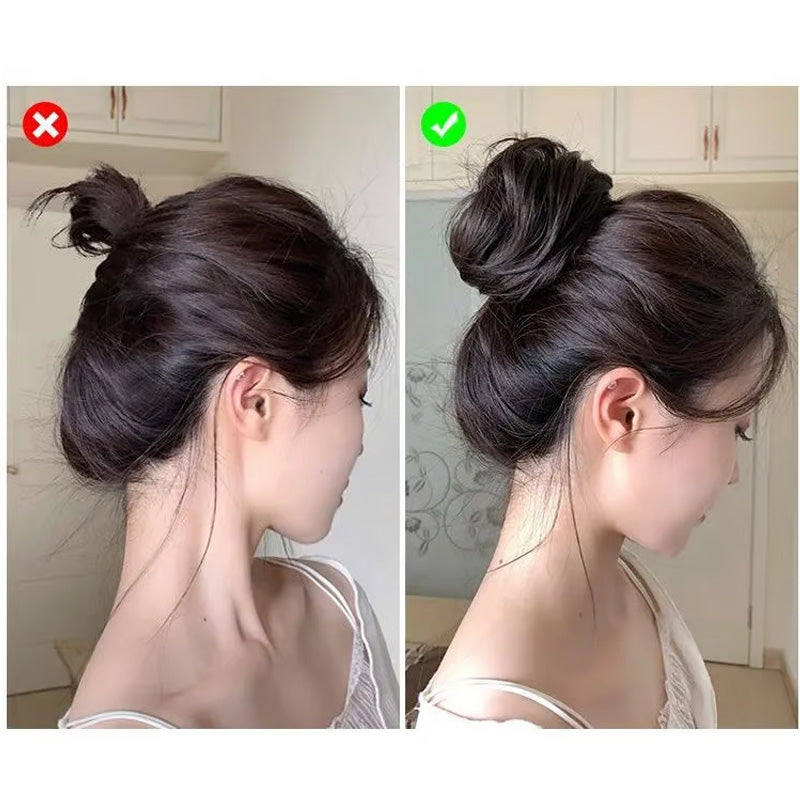 🎀Buy 2 Get 1 Free🔥Instant Color Hair Bun Extension – Voluminous Hair Scrunchie