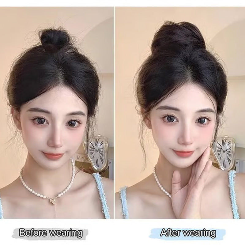 🎀Buy 2 Get 1 Free🔥Instant Color Hair Bun Extension – Voluminous Hair Scrunchie