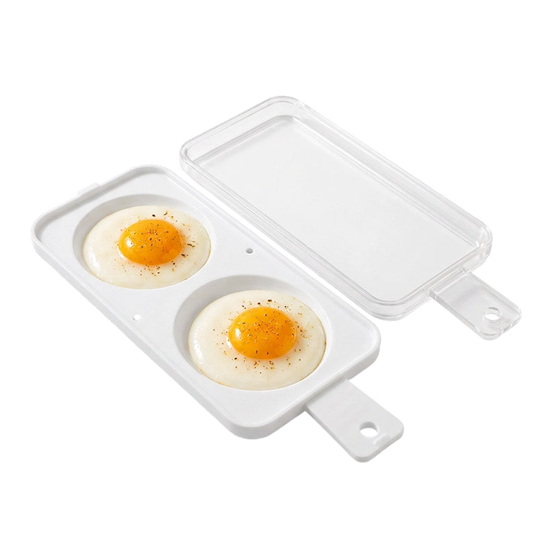 📢📢50% OFF !! ⏰Fast Microwave 2-Well Egg Cooker