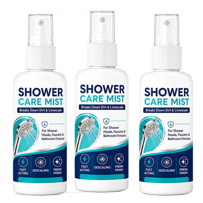 ⏳🏆LAST DAY SALE 🚿✨Fast-Acting Shower Limescale Remover Spray – Dissolves stubborn mineral deposits & hard water stains. Restores water flow & shine – just spray & wipe! 🧼💪