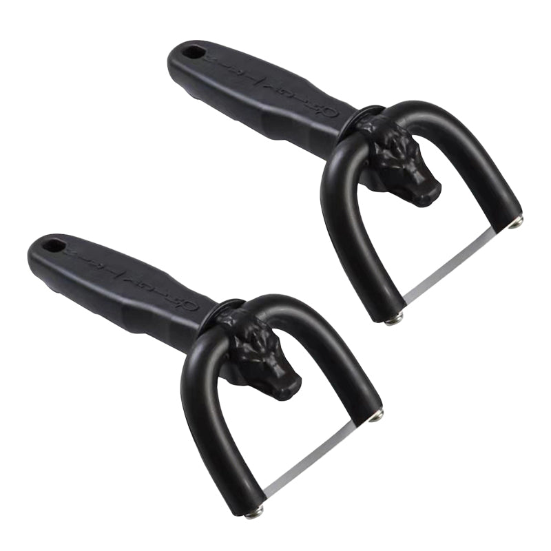 💞50K+ SOLD! 🥩🔪 50% OFF! Handheld Fat Trimmer for Beef & Pork – U-shaped curved holder targets surface fat without wasting lean meat. Stainless steel blade, ergonomic grip – prep like a pro! 🧑‍🍳✨