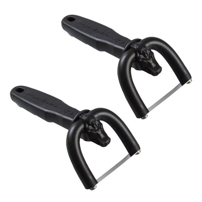 💞50K+ SOLD! 🥩🔪 50% OFF! Handheld Fat Trimmer for Beef & Pork – U-shaped curved holder targets surface fat without wasting lean meat. Stainless steel blade, ergonomic grip – prep like a pro! 🧑‍🍳✨
