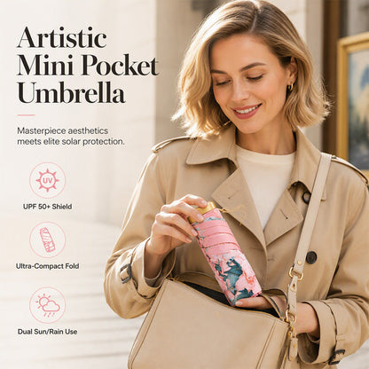 📢📢50% OFF !! ⏰Mini UPF 50+ Sun Umbrella
