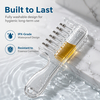 📢📢50% OFF !! ⏰Transparent Hair Oil Applicator Comb