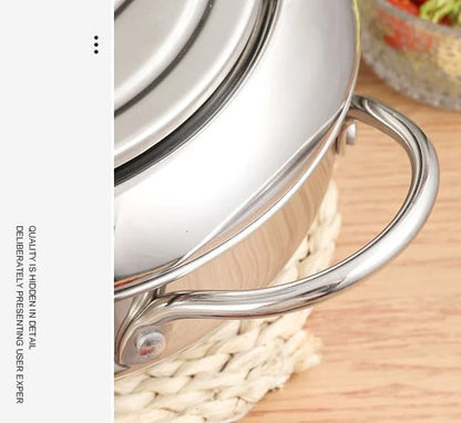 🍤 LIMITED‑TIME 50% OFF! ⚡ 201 Stainless Steel Tempura Fryer Pot – Thermometer, Drain Rack, Deep‑Body ✨