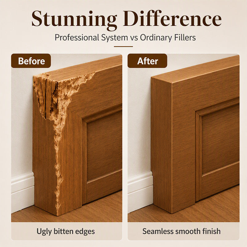 📢📢50% OFF !! ⏰🎁Pet Chewed Wood Door Frame Repair Kit