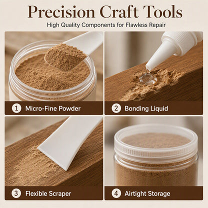 📢📢50% OFF !! ⏰🎁Pet Chewed Wood Door Frame Repair Kit