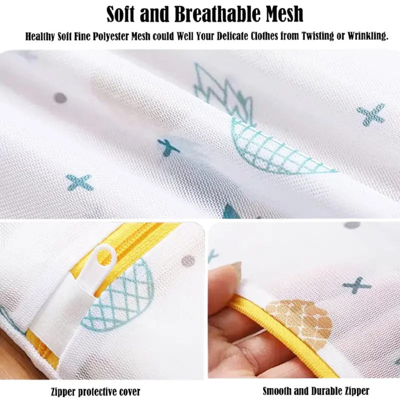📢📢50% OFF !! ⏰【Set of 5/6 Pieces】Laundry Bags Specially Designed For Washing Machines