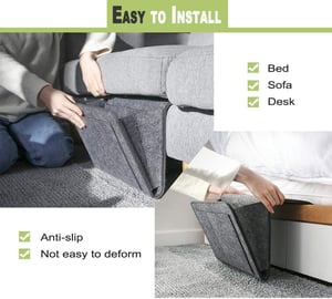 🛏️ Save 50%! 🧺 Bedside Hanging Caddy – Multi‑pocket felt organizer for dorm & bunk ✨