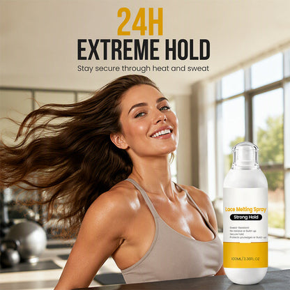 📢📢50% OFF !! ⏰Strong Hold Lace Melting Spray
