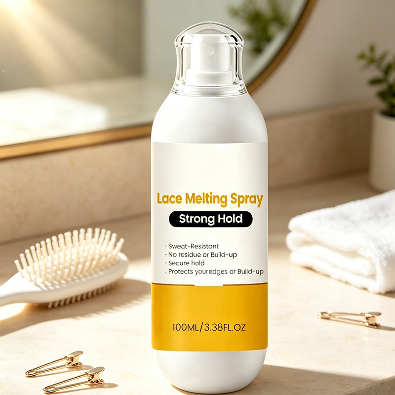 📢📢50% OFF !! ⏰Strong Hold Lace Melting Spray