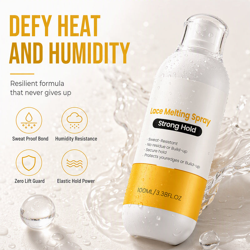 📢📢50% OFF !! ⏰Strong Hold Lace Melting Spray