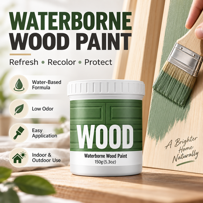 📢📢50% OFF !! ⏰Waterborne Wood Paint Eco-Friendly Furniture Refinishing Paint