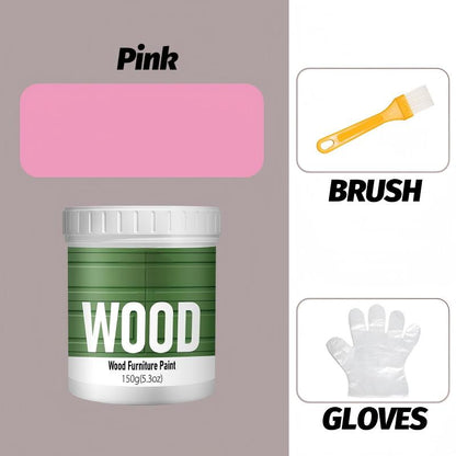 📢📢50% OFF !! ⏰Waterborne Wood Paint Eco-Friendly Furniture Refinishing Paint