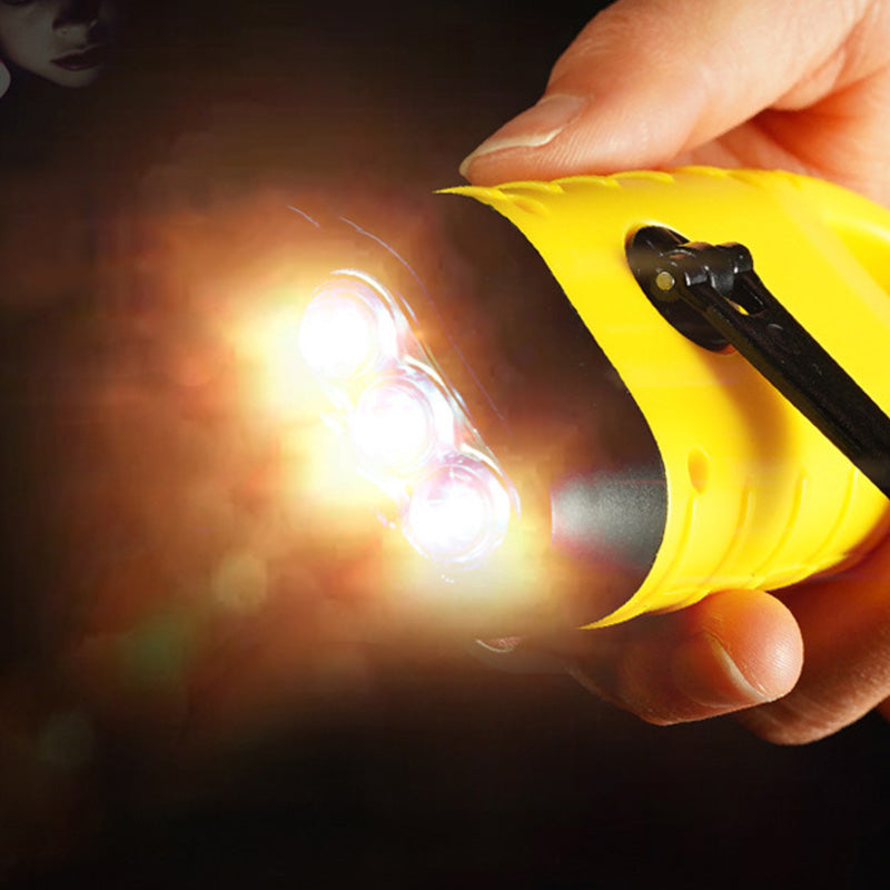 📢📢50% OFF! ⏰🔦 Solar + Hand-Crank Flashlight | Outdoor Backup