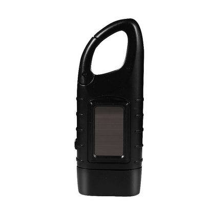 📢📢50% OFF! ⏰🔦 Solar + Hand-Crank Flashlight | Outdoor Backup