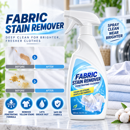 📢📢50% OFF !! ⏰Deep Penetrating Fabric Stain Remover Spray