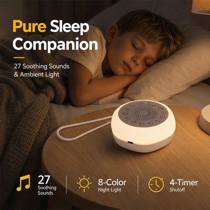 📢📢50% OFF !! ⏰Portable Baby White Noise Machine