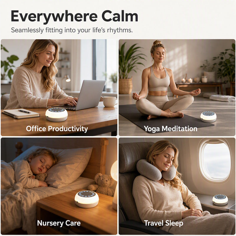 📢📢50% OFF !! ⏰Portable Baby White Noise Machine