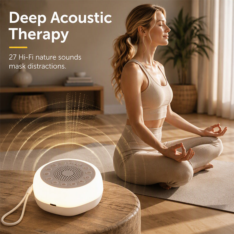 📢📢50% OFF !! ⏰Portable Baby White Noise Machine