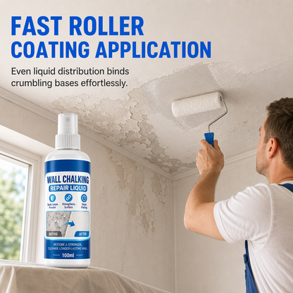 🥳HOT SALE🥳💞10K+ SOLD! Wall Repair Liquid!!! Locks chalking, deep binding & waterproof. Solid walls – grab yours! ✅