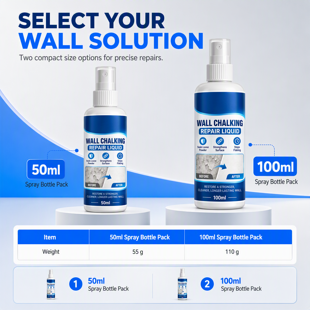 🥳HOT SALE🥳💞10K+ SOLD! Wall Repair Liquid!!! Locks chalking, deep binding & waterproof. Solid walls – grab yours! ✅