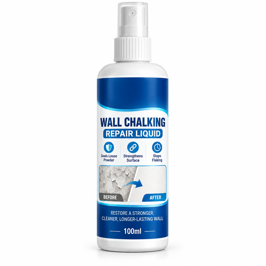 🥳HOT SALE🥳💞10K+ SOLD! Wall Repair Liquid!!! Locks chalking, deep binding & waterproof. Solid walls – grab yours! ✅