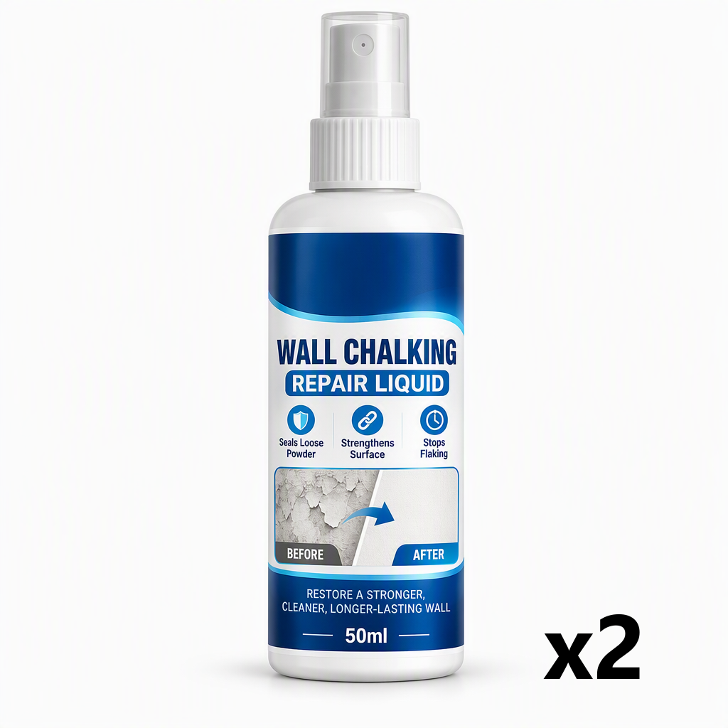 🥳HOT SALE🥳💞10K+ SOLD! Wall Repair Liquid!!! Locks chalking, deep binding & waterproof. Solid walls – grab yours! ✅