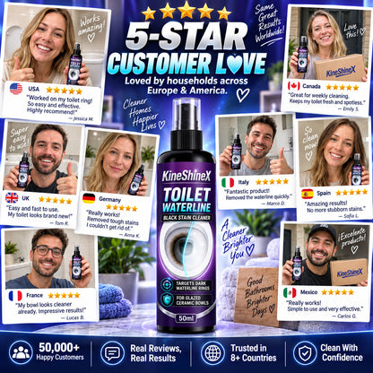 🥳HOT SALE🥳💞10K+ SOLD! Waterline Cleaner! Targets black rings, clinging formula & less scrubbing. Clean bowl – grab yours! ✅