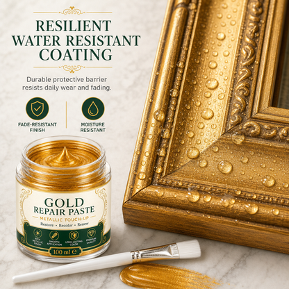 ⏳Time-Limited Special⏰Gold/Silver Metallic Refinishing Repair Paste with Brush