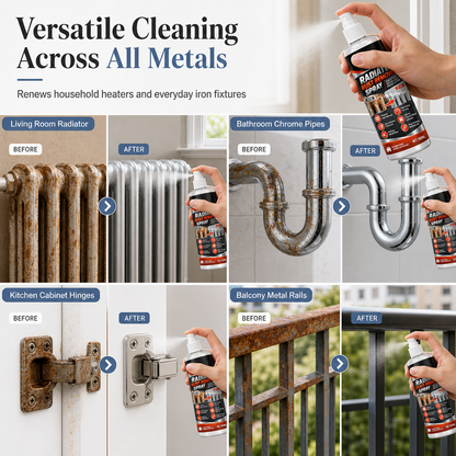 📢📢50% OFF !! ⏰Household Radiator Rust Remover Spray