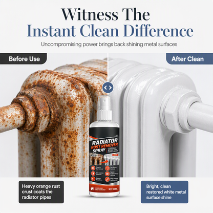 📢📢50% OFF !! ⏰Household Radiator Rust Remover Spray