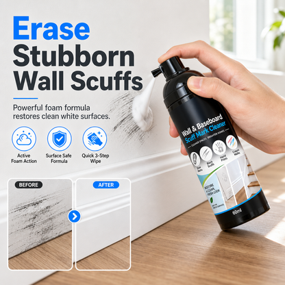 🔥New Arrivals: 50% Off for a Limited Time!🔥🏆 50K+ SOLD!💦Wall and Baseboard Scuff Mark Cleaner
