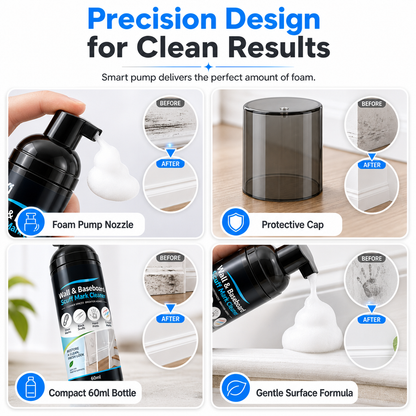 🔥New Arrivals: 50% Off for a Limited Time!🔥🏆 50K+ SOLD!💦Wall and Baseboard Scuff Mark Cleaner