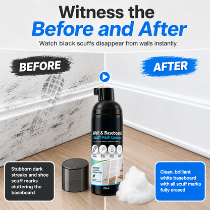 🔥New Arrivals: 50% Off for a Limited Time!🔥🏆 50K+ SOLD!💦Wall and Baseboard Scuff Mark Cleaner