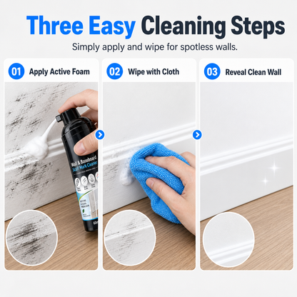 🔥New Arrivals: 50% Off for a Limited Time!🔥🏆 50K+ SOLD!💦Wall and Baseboard Scuff Mark Cleaner