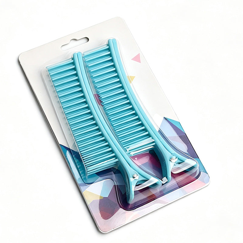 Professional Hair Sectioning Clips with Comb Teeth